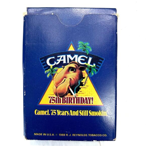 Club Camel Official Playing Cards New In Unsealed Open Box - Picture 2 of 6